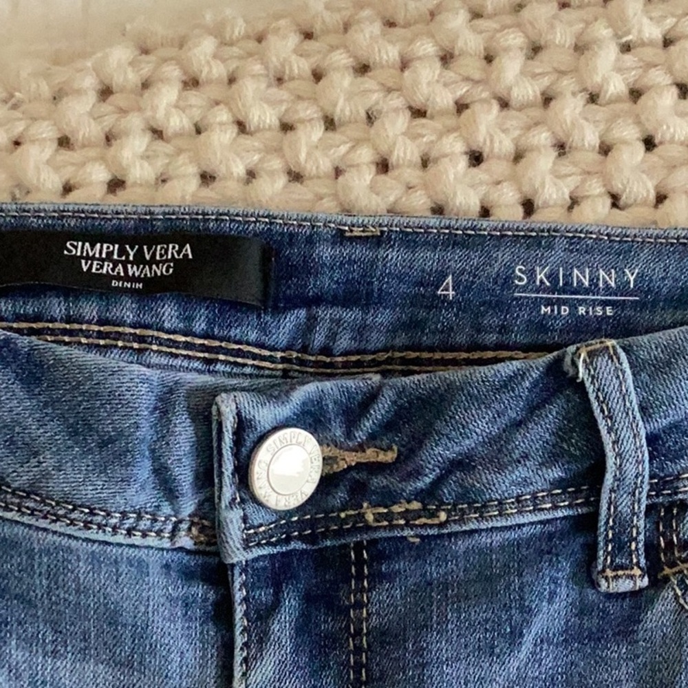 Vera wang denim jeans